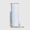 30 oz Straight Skinny Rainbow Shimmer Sublimation Tumblers