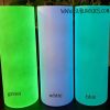 20 oz Straight Skinny Glow In The Dark Sublimation Tumblers