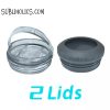 Can Cooler 4 in 1 - 16 oz White Stainless Steel for Sublimation - Image 3