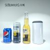 Can Cooler 4 in 1 - 16 oz White Stainless Steel for Sublimation - Image 4