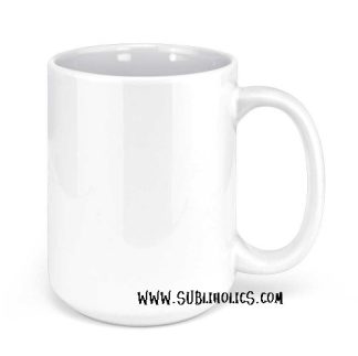 15 oz White Sublimation Mug