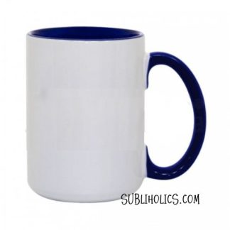 15 oz Sublimation Mug - Coloured Handle & Interior