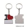 I Love Key Chain for Sublimation - Image 3