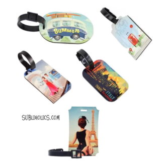 Luggage Tags Sublimation MDF - Double Sided Print