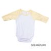 Babies Raglan Onesies - 100% Polyester Long Sleeve 0-18 Months - Image 6