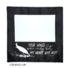 Pillow Cover for Sublimation - Your Wings Were Ready But My Heart Was Not - Image 4