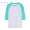 Raglan 3/4 Length T-Shirts - Adult Sizes - Image 3