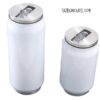 Soda Can Flip Straw Tumblers for Sublimation - 2 sizes