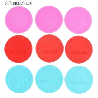 Coloured Tumbler Silicone Bottoms - Sheet of 15 - Skinny 20 or 30 oz