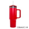 40 oz Stanley Style Tumbler with Black Underlay for Laser Engraving - Image 6