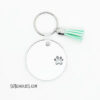 Pet Paw MDF Keychains with Tassel - 5 Styles - Image 5