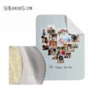 Minky Fleece & Sherpa Blanket For Sublimation - 2 Sizes - Image 3