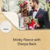 Minky Fleece & Sherpa Blanket For Sublimation - 2 Sizes
