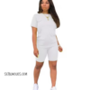 Ladies T-Shirt & Shorts Sets for Sublimation - Image 7
