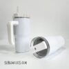 20 oz Stanley Style White Sublimation Tumblers