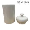 16 oz Sublimation Ceramic Storage Jar with Lid - Image 2