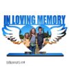 MDF Sublimation Photo Display Panel In Loving Memory