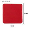 Patches for Engraving - Square PU Leather - Image 3