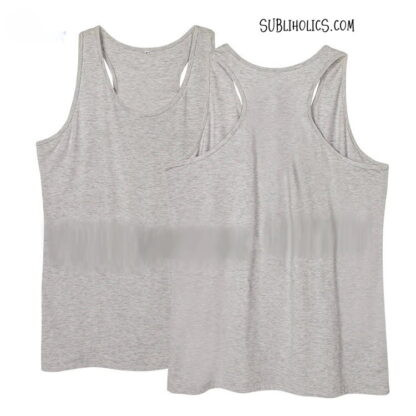 Racer Back Tank Tops - Adult - 100% Polyester - Image 3