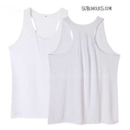 Racer Back Tank Tops - Adult - 100% Polyester - Image 5