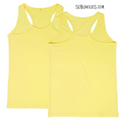 Racer Back Tank Tops - Adult - 100% Polyester - Image 6