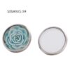 Round Stud Style Metal Sublimation Earrings - Image 3