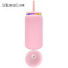 16 oz Stainless Steel Can Tumbler with Rainbow Underlay for Laser Engraving - Image 8