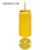 16 oz Stainless Steel Can Tumbler with Rainbow Underlay for Laser Engraving - Image 6