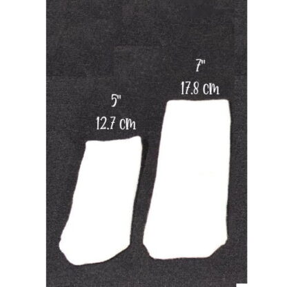 Socks for Sublimation - White Ankle - Baby and Child Sizes