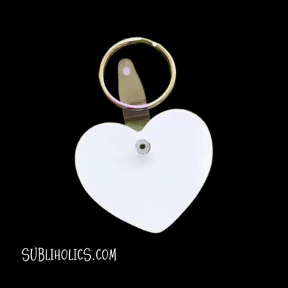 Aluminum Key Chains for Sublimation - Rectangle, Oval and Heart - Image 2