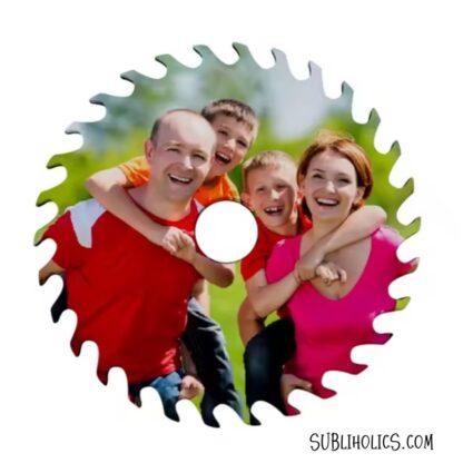 Wall Clock - Saw Blade MDF for Sublimation