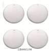 Stainless Steel Round Pendant for Engraving