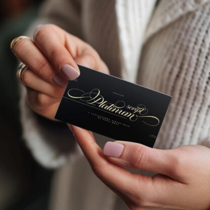 Aluminum Business Cards for Engraving - 9 Colours - Image 4