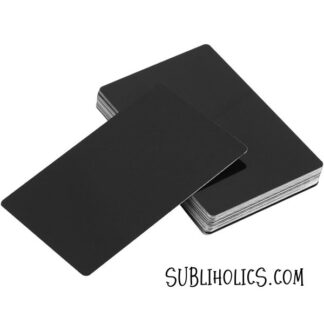 Aluminum Business Cards for Engraving - 9 Colours