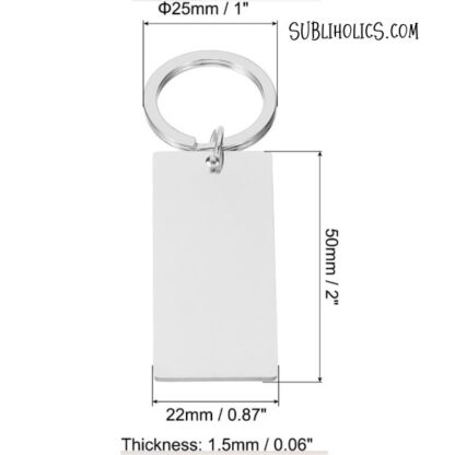 Stainless Steel Keychains for Laser Engraving - Image 3