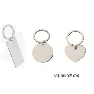 Stainless Steel Keychains for Laser Engraving