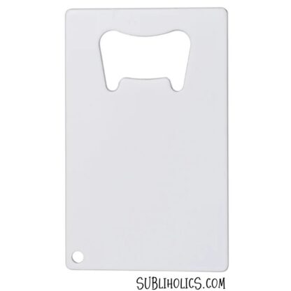 Credit Card Style Stainless Steel Bottle Opener for Sublimation - Pack of 5 - Image 3