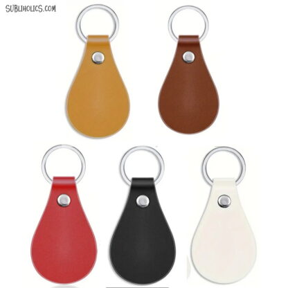 PU Leather Keychains for Laser Engraving, DTF or Vinyl - Style 1