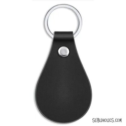 PU Leather Keychains for Laser Engraving, DTF or Vinyl - Style 1 - Image 4