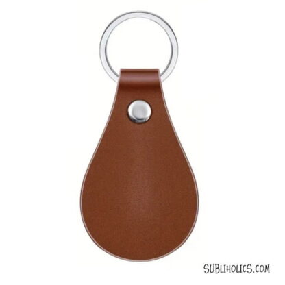 PU Leather Keychains for Laser Engraving, DTF or Vinyl - Style 1 - Image 6