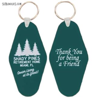 Hotel Room Key Chain for Sublimation - MDF