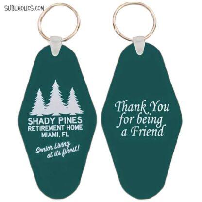 Hotel Room Keychain for Sublimation – MDF