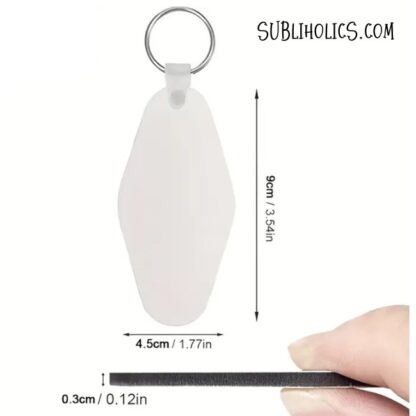 Hotel Room Keychain for Sublimation – MDF - Image 3