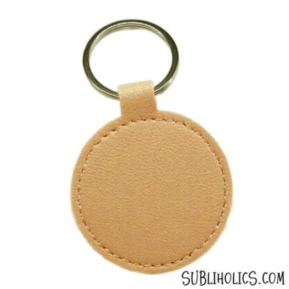 PU Leather Keychains for Laser Engraving, DTF or Vinyl - Style 3 - Image 3