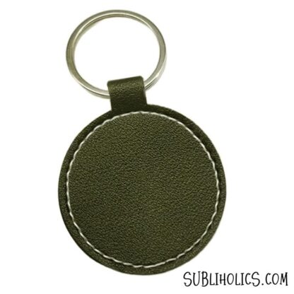 PU Leather Keychains for Laser Engraving, DTF or Vinyl - Style 3 - Image 8