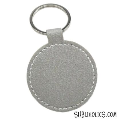 PU Leather Keychains for Laser Engraving, DTF or Vinyl - Style 3 - Image 5