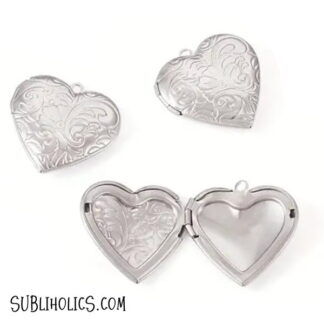 Stainless Steel Locket for Laser Engraving
