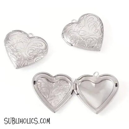 Stainless Steel Locket for Laser Engraving