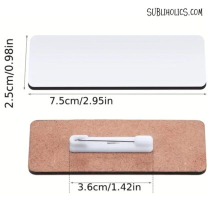 MDF Name Tags for Sublimation - Image 2