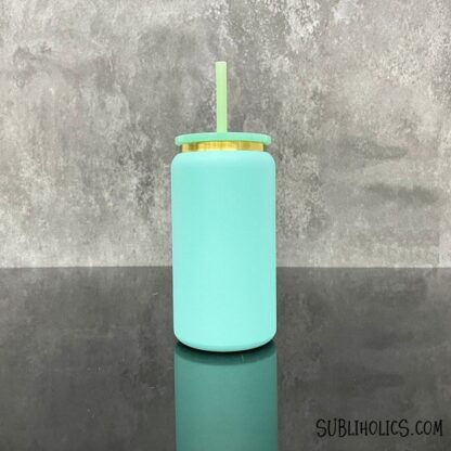 16 oz Stainless Steel Can Tumbler with Gold Underlay for Laser Engraving - Image 7